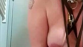 Want to see a slave in bondage pissing and blowing for cum?