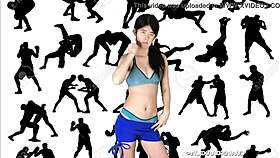 Fight night featuring Alexandria Wu and Clifford Bryant in action