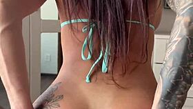 Brazilian amateur in homemade casting interview