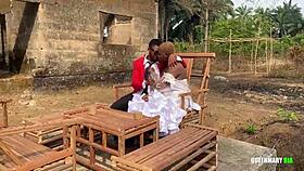 My ex girlfriend offered to fuck me for the last time on her wedding day outdoor