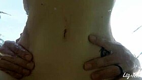 Hey, let's get wild at the river, liz and ted say.