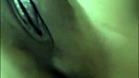 Filipina girlfriend's video call sex with roommate in bedroom