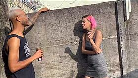 The friend Maloka from Carmona and I in his backyard.