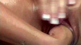 Oiled German Mom B Fisted by Stepdaughter Outdoors in First Lesbian Encounter