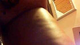 Gorgeous italian beauty playfully teasing her adult doll with dirty talk