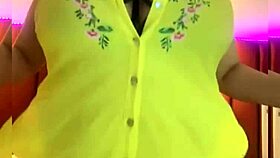 Mature BBW in the Kitchen