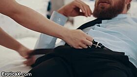 Horny Brunette Eroticax Fulfills Deepest Desires with Sensual Licking and Cowgirl Riding