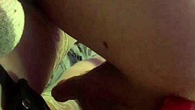 Anal Gaping with Huge Horse Cock Dildo