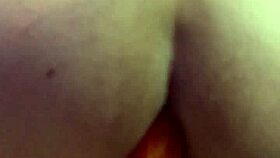 Anal Gaping with Huge Horse Cock Dildo