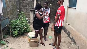 two brothers fuck stepmother by well