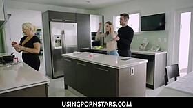 usingpornstars - teen 18+ step daughter is anytime freeuse for in kitchen - london rose tristan summers