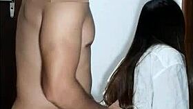 surprising two cumshots in teen ass