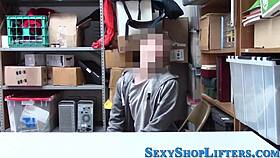 i watched as the real lady cop rode the teen's cock passionately