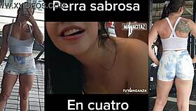 Nicole medallo pleases shy guy