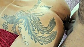 Brazilian whore gets ass fucked hard after slow anal start