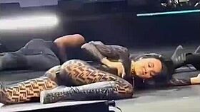 Watch Aitana as she dances very sexy, her body moving in ways that intrigue and excite, blending innocence with seduction