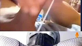 hotty puttta milf receives a massive cum tribute all over her