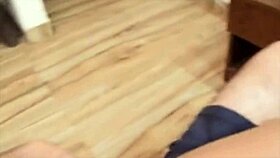 Stepsister says, 'Let me lick you to quick cum'