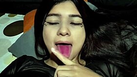 They fucked me, the submissive latina, until exhaustion at home with dildo