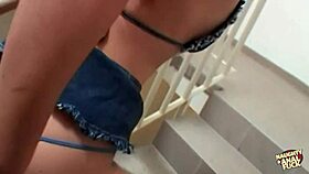 Innocent foreplay leads to massive anal foursome