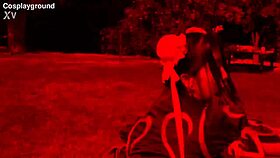 jade kush as chun li gets fucked by two big cocks