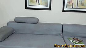 Can this porn slut handle the creampie after blowjob?