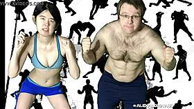 Fight night featuring Alexandria Wu and Clifford Bryant in action