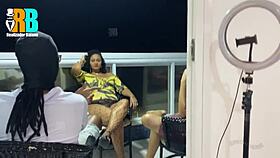 man, brazilian bull threesome with amateurs banging in front of husband