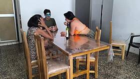 A card game between stepbrothers ends in a dirty way