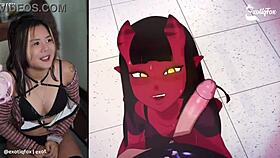 Exotiqfox solo masturbation in livestream highlights.