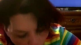 cheating milf deepthroats big black cock