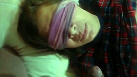 I get huge cumshots in my mouth and face from my real cuckold husband, oh wow!