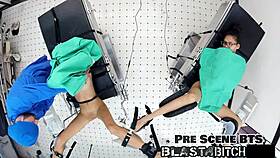 Feeling The Passion With Stepsister Aria Nicole In POV Backstage Nurse Scene