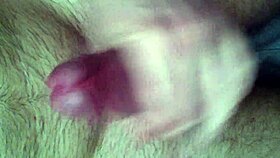 Masturbating With Big Cock To Huge Cumshot!