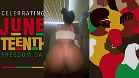 Got some black pussy for juneteenth