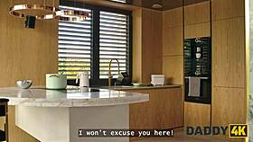 Man, this slutty gf is sucking cock and stripteasing for another right in the same room!