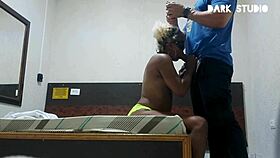 Fit Brunette RIDES Jacked Friend's BIG Thick Cock