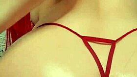 Sexy Latina Masturbates to Squirts Then Takes Anal