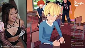 Exotiqfox solo masturbation in livestream highlights.