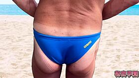 Do you enjoy dicks in swimsuit masturbation and handjob at secret school