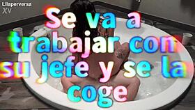 preview of her getting fucked by her boss in the bath