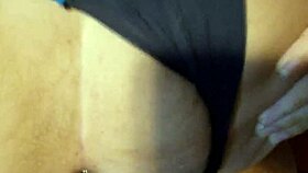 Karina and Lucas feel intense pleasure in homemade anal double with buttplug