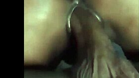 Double deep penetration with monster cock and big black cock in anal assfucking.