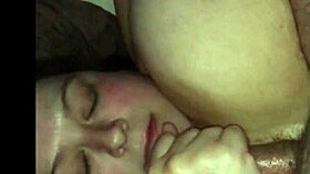 Cumming In Wifes Face Slowmo Handjob Huge 42F Big Tits