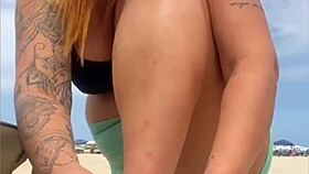 Novinho Quer Trazer Amigo Para Comer Pussy Inchada Na Praia