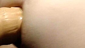 she straps on and takes control, pounding his ass with no mercy.