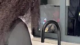 Ebony Maid Rides Boss