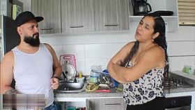 I catch my husband cheating and fuck the plumber he hired 😈