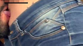 I just love admiring this beautiful latina's belly button up close.