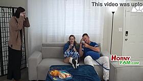 Intense Taboo Emotions Surge As Step Daughter Surrenders To Daddy's Forbidden Fucking In POV